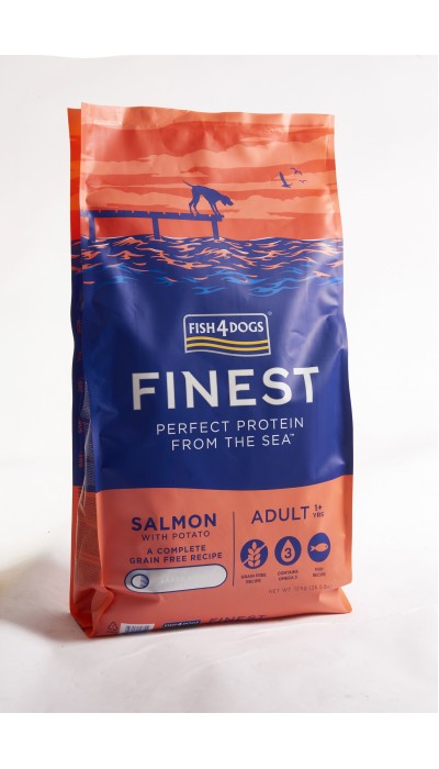 Fish4Dogs - Salmon Complete - Losos - 1,5kg