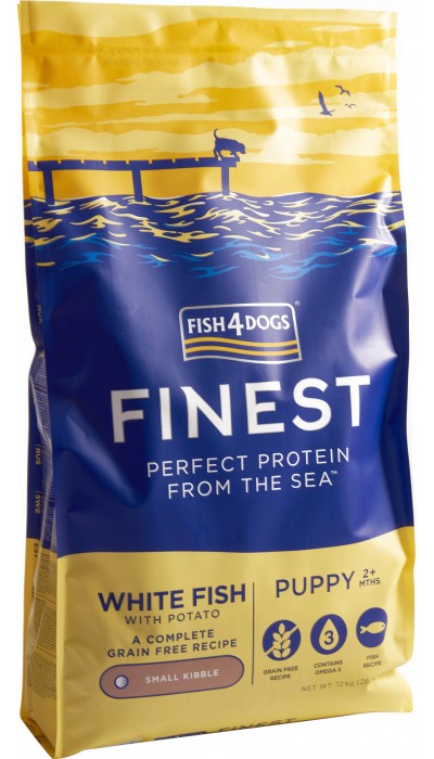 Fish4Dogs - Fish Puppy Complete - Ryba - 12kg