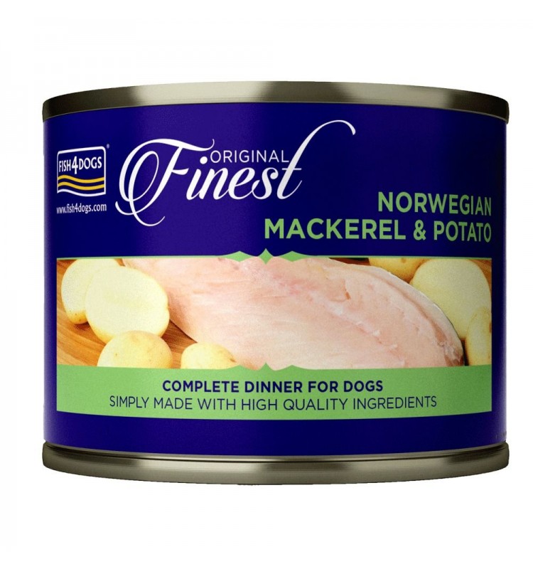 Fish4Dogs - Finest Nórska makrela so zemiakom