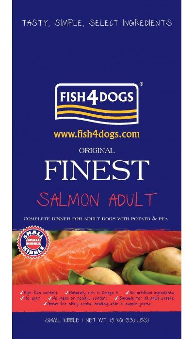 Fish4Dogs - Finest Salmon Complete - Losos - Mini - 6kg