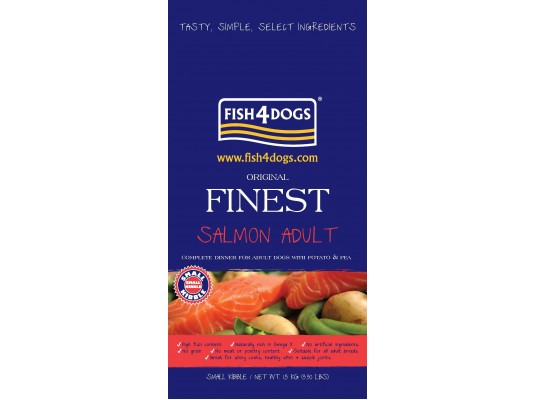 Fish4Dogs - Finest Salmon Complete - Losos - Mini - 6kg