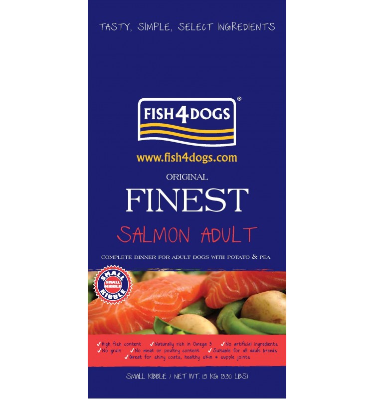 Fish4Dogs - Finest Salmon Complete - Losos - Mini - 6kg