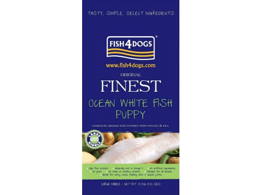 Fish4Dogs - Finest Fish Puppy Complete - Ryba - 12kg