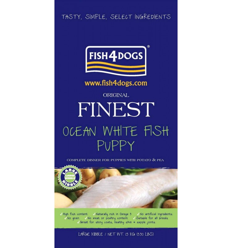 Fish4Dogs - Finest Fish Puppy Complete - Ryba - 12kg