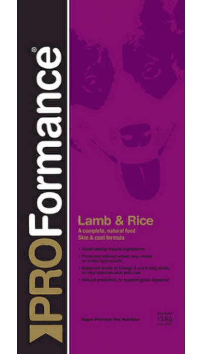 ProFormance -  Proformance - Lamb and Rice- 15kg